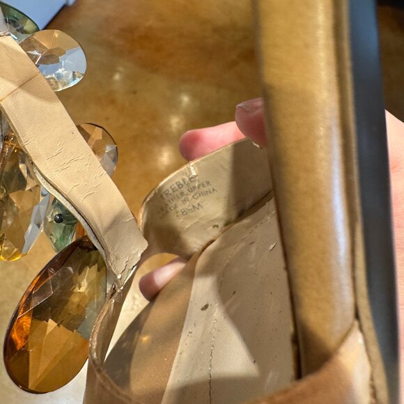 Tahari Treble Jeweled Heels - sz 8.5 - Picture 9 of 10